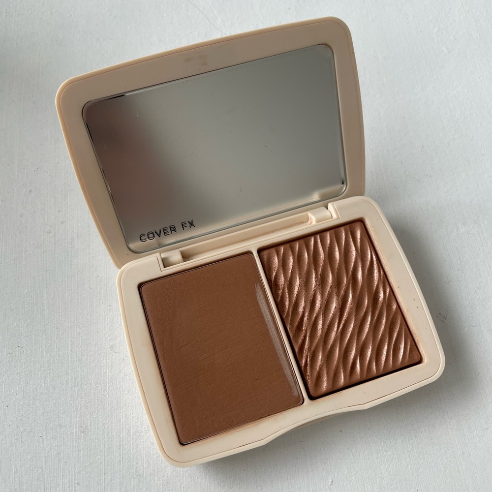COVER FX Monochromatic Bronzer Duo in Sunkissed Bronze